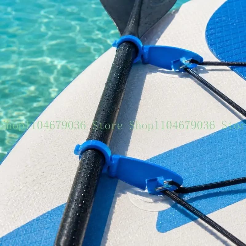 652F 6Pcs Paddle Board Fin Clip, Paddle Board Fin Clip Kayak Clip Fixing Clamps