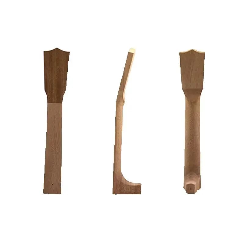 Collo per ukulele da 23 pollici 26 pollici Manico in legno Khaya Piastra per testa in palissandro 380 mm 430 mm Lunghezza accordo-HUATOOL