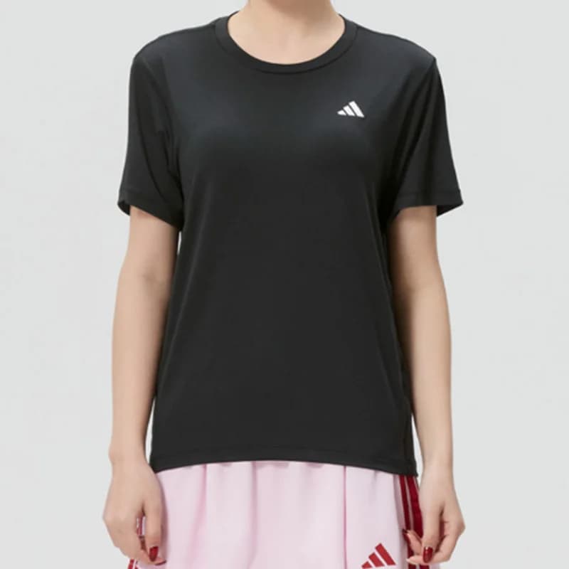 Maglietta Adidas da donna slim versatile casual a maniche corte KU8737