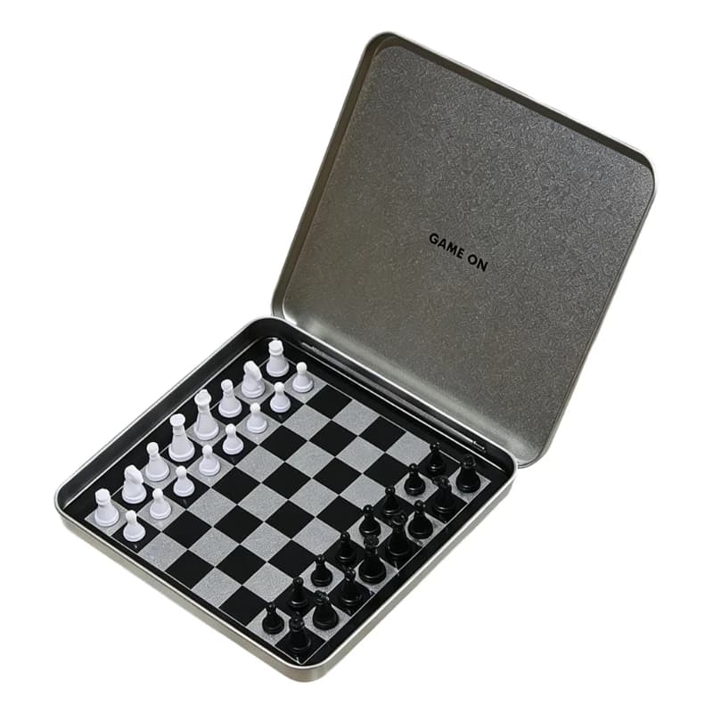 Portable Small Chesses Set Folding Chessboard Board Game Kid Toy
