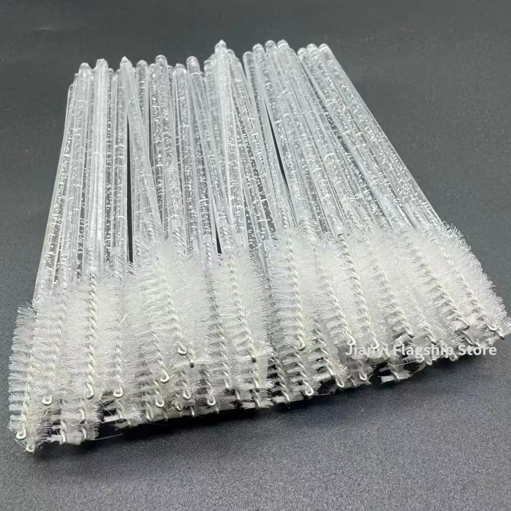 Disposable Crystal Eyelash comb 50 pcs Extension Eyelashes Mascara Bags Makeup Beauty Tool For Professional Makeup
