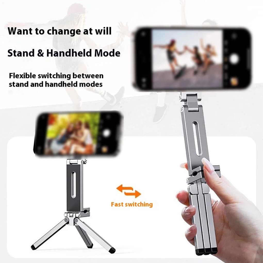 360 ° Supporto per telefono magnetico pieghevole e rotante per Magsafe, supporto da tavolo/aereo/treno per riprese video con iPhone e Android