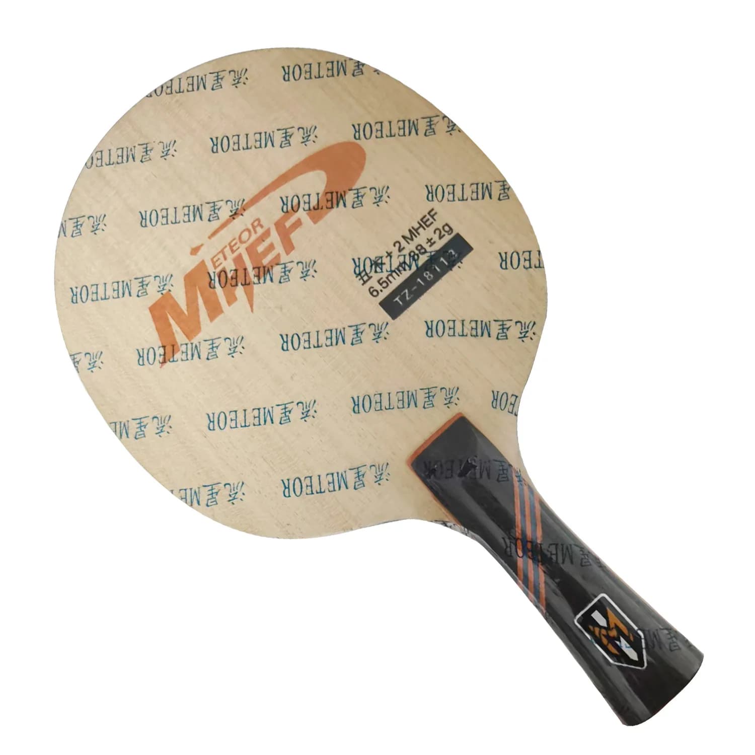 METEOR Liu Xing TZ18113 TZ-18113 Racchetta da Ping Pong 5 Legni + 2 MHEF, Lama per Tennis da Tavolo