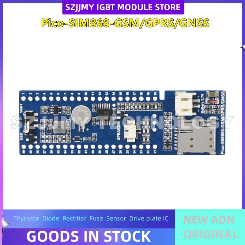 Raspberry Pi Pico GSM/GPRS/GNSS Expansion Board SIM868 Module UART Interface 2G Internet Access NEW ORIGINAL IN STOCK