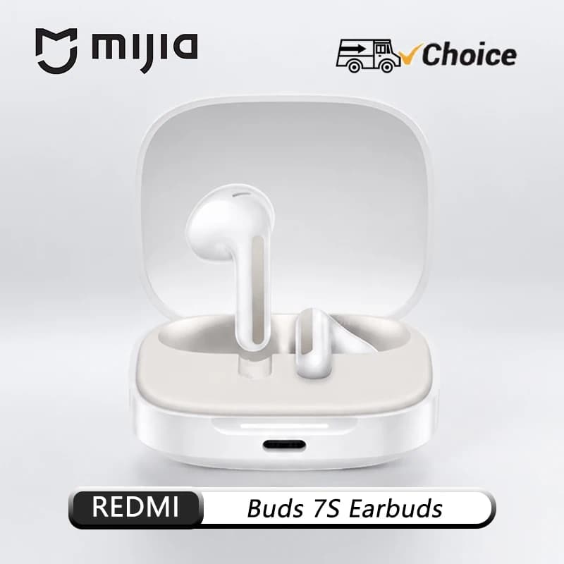 NEW Original Mijia Redmi Buds 7S ANC Wireless Earbuds Dual Drivers 32H Battery Spatial Audio Sound ID AI Noise Cancelling