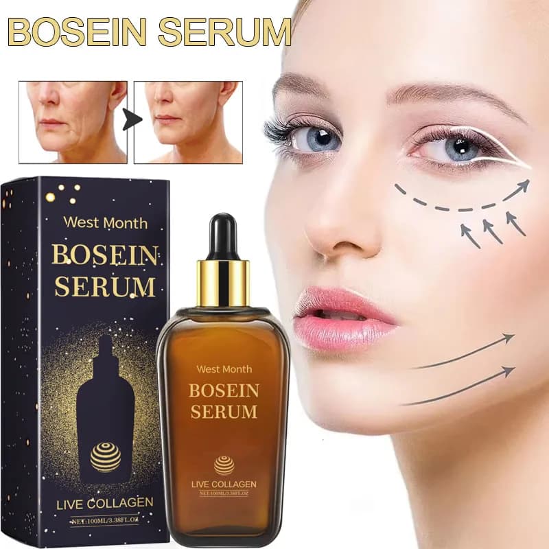 Serum Viso Bosein: Collagen Repairer, Increase Skin Elasticity, Light Tone, Hydrating Lotion