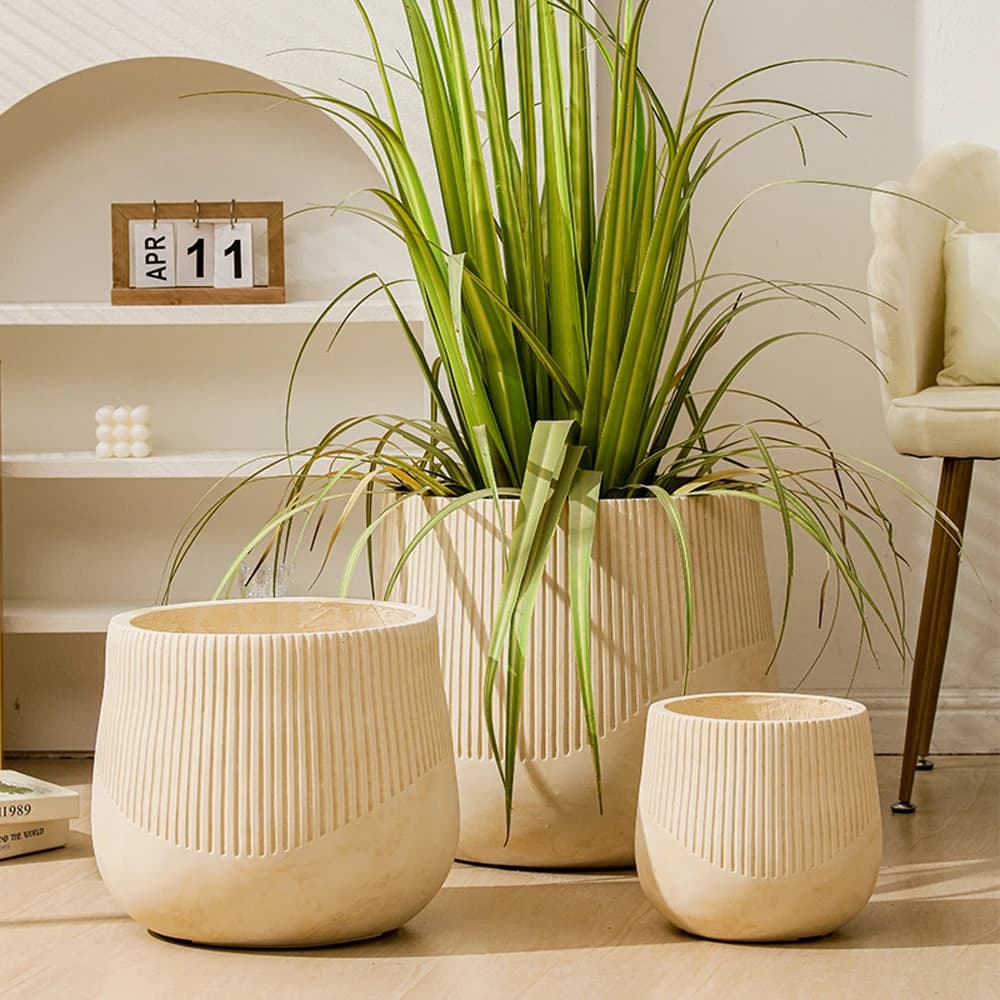 Vaso da fiori in cemento Stampo in silicone Pavimento domestico Pianta verde di grande diametro Stampi per vasi da fiori in cemento gel di silice