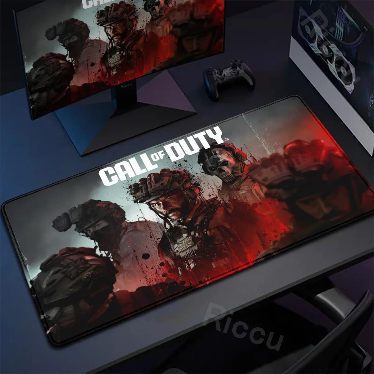Anime HD Mousepad Gamer Tappeto di grandi dimensioni Ufficio Mausepad Xxl Call of Duty Mouse Pad Accessori da gioco Desktop Esteso Deskmat