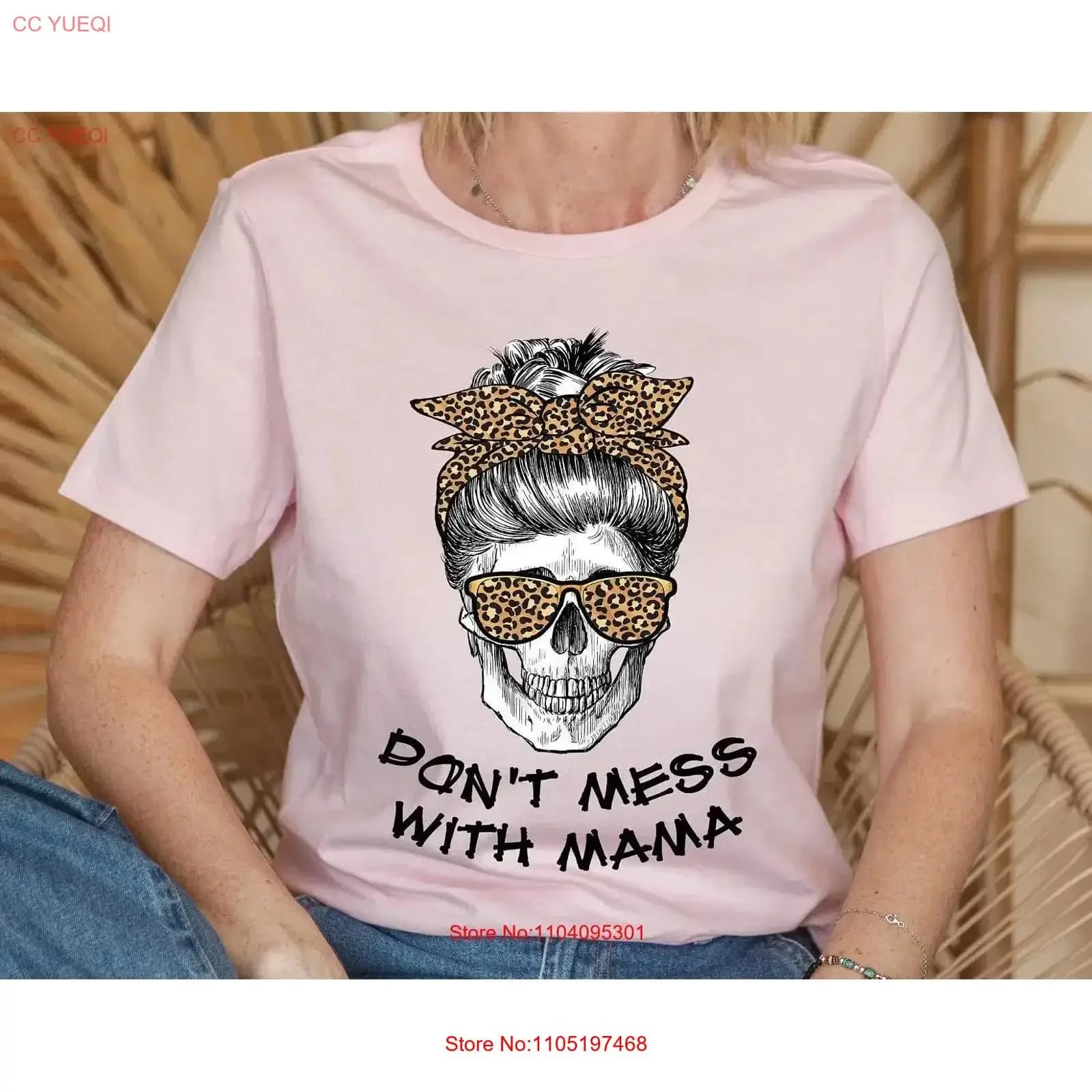 Non scherzare con la mamma T Shirt Divertente mamma per la festa della mamma Sarcastico della mamma vintage lavato traspirante allungato morbido