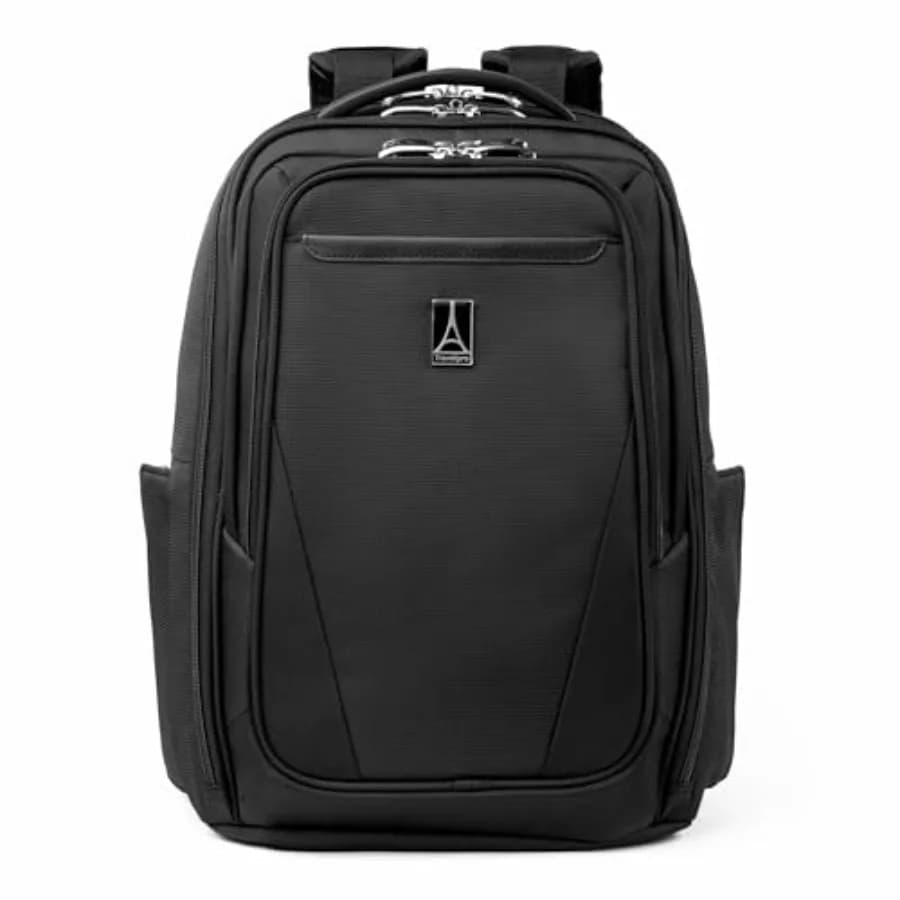 Low Backpack for Laptop Maxlite, Suitable for 15 Inch and 11 Inch Tablet, Water Resistant, 18 Inch, Black