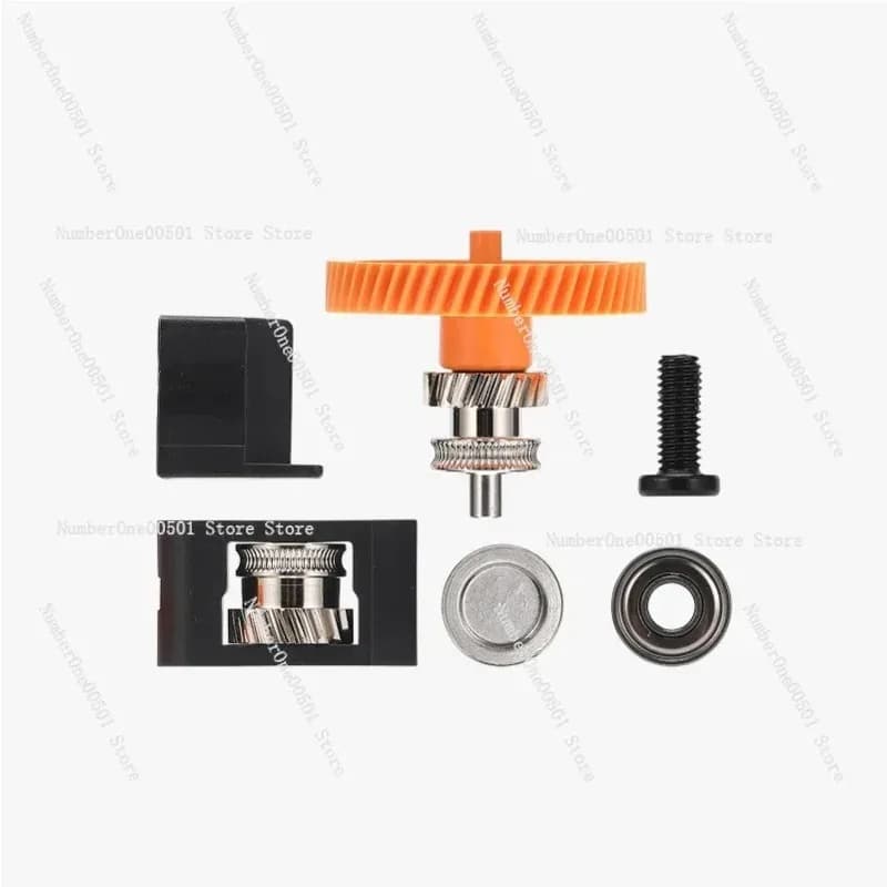 Extruder Gear Assembly for P2S 3D Printer Parts Original FAE035 Hardened Steel Filament Feed Gear