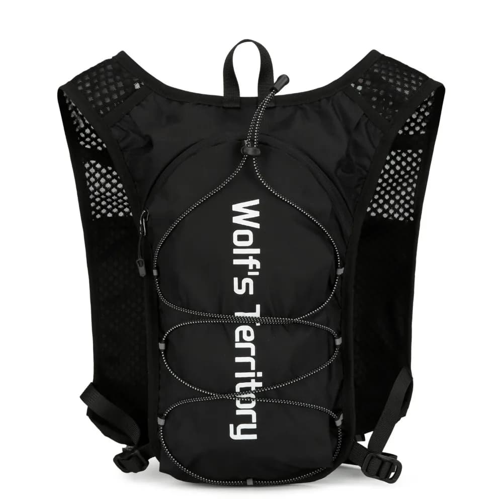 Waterproof Reflective Running Vest Pack Breathable Multifunctional Running Hydration Vest Bag Convenient Adjustable
