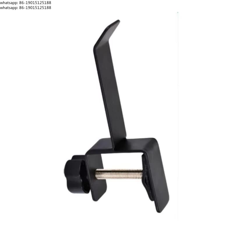 Supporto da Tavolo per Cuffie, Porta Cuffie Portatile in Metallo, Espositore per Auricolari, Gancio Appendi Cuffie MAS007