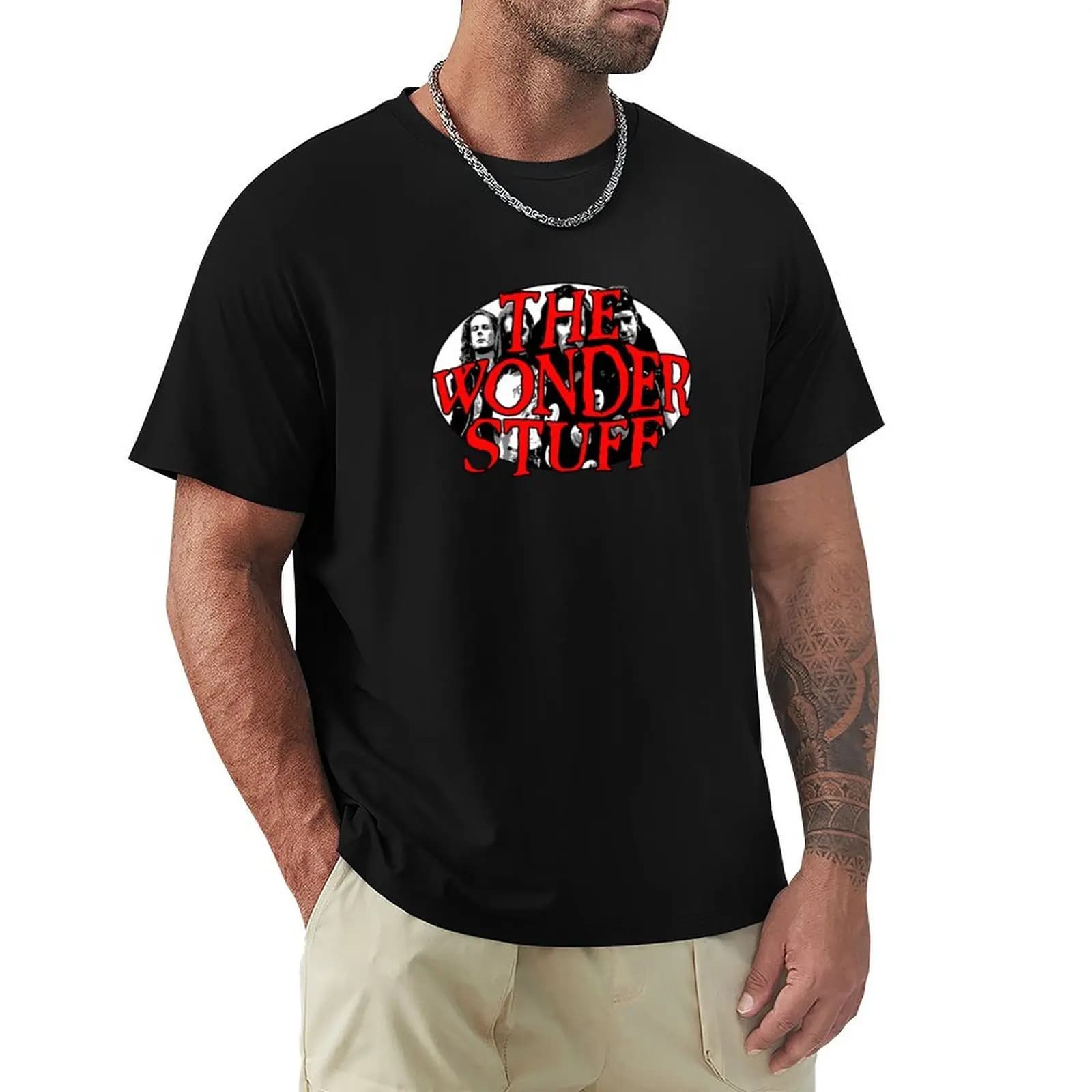 T-shirt Wonderstuff T-shirt essenziale in tinta unita