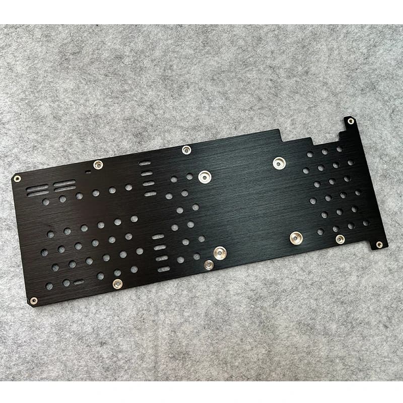 For GeForce GTX TITAN X GAMING 980ti/1080 graphics card board Full Cover Graphics Card Water Cooling Block backboard rear panel
