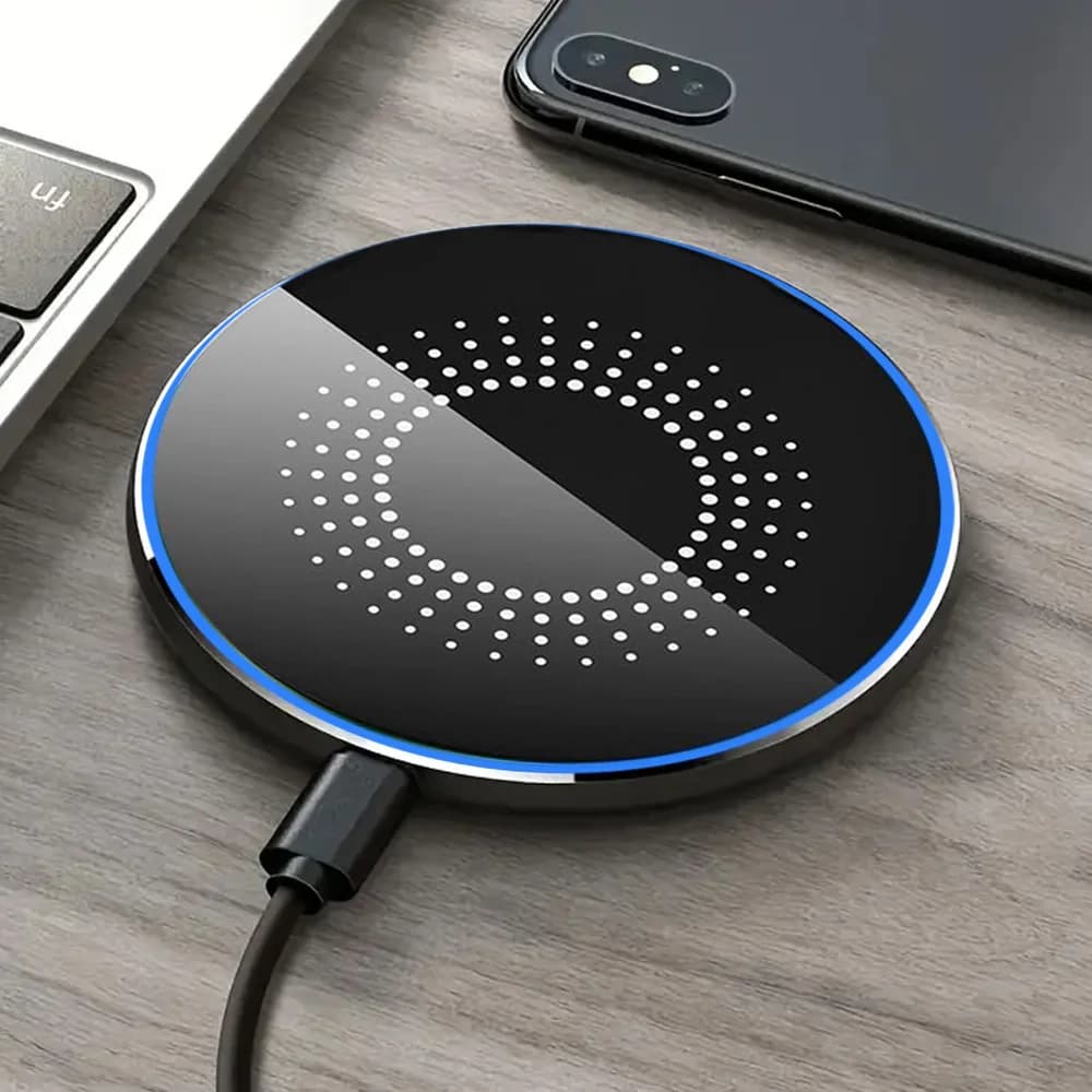 Fast Wireless Charging Station, Induction Charger, for iPhone 17, 16, 15, 14, Samsung, Xiaomi Phone Chargers