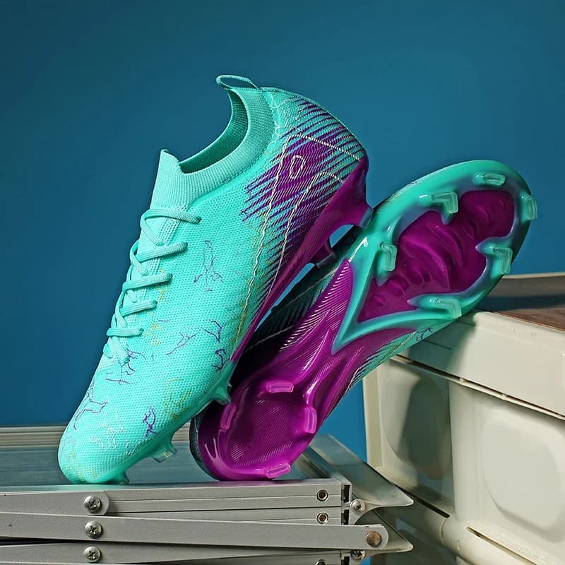 Women's New Sneakers FG High Quality Football Shoes Non-slip Football Shoes Training Drop Transport Wholesale Unisex Adult