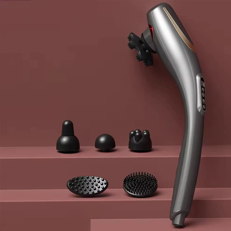 2026 New Arrival Deep Tissue Heated Percussion Vibration Massage Gun Relax Muscle Mini Massage Gun for Leg Neck Foot Arm Head