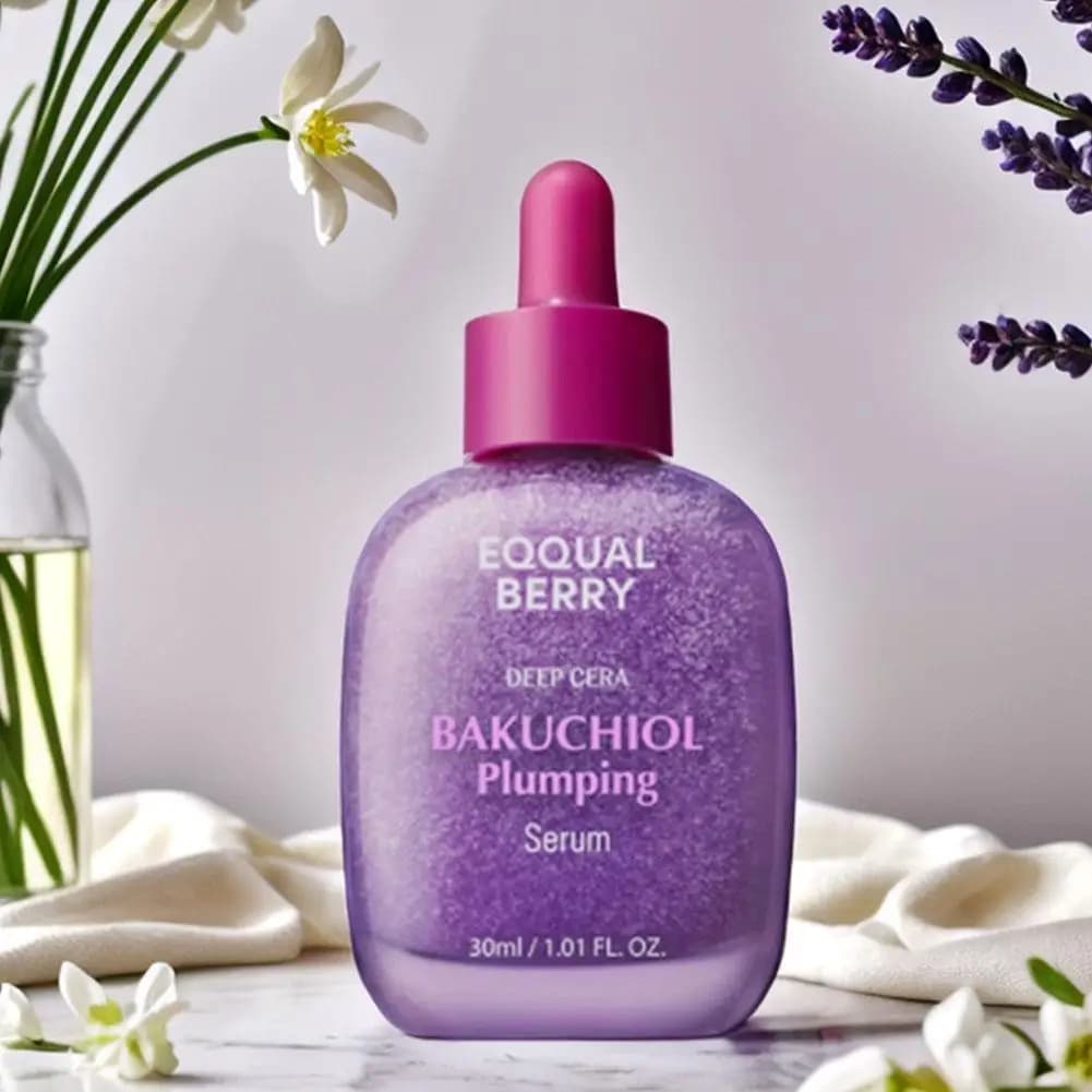 Deepcera Bakuchiol Serum volumizing Bouncy Vitamin C Hydrating Long-Term Nutrient Natural Formula Skin Gentle Care