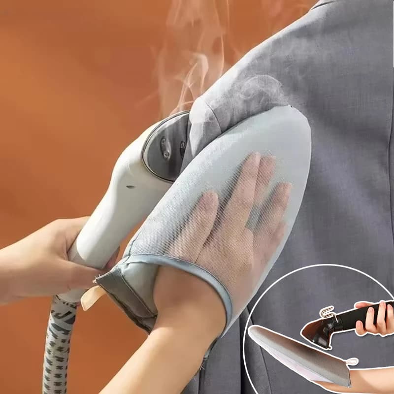 Guanti resistenti Tappetino da stiro Guanto da stiro Guanto da stiro impermeabile anti-vapore Guanto da stiro mini supporto portatile per indumenti a vapore