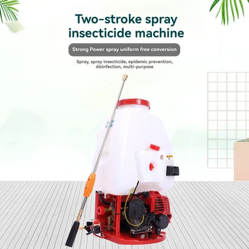 Atomizzatore Agricolo a Spalla ad Alta Pressione 767 - Macchina Integrata per la Spruzzatura di Pesticidi per Giardinaggio e Agricoltura