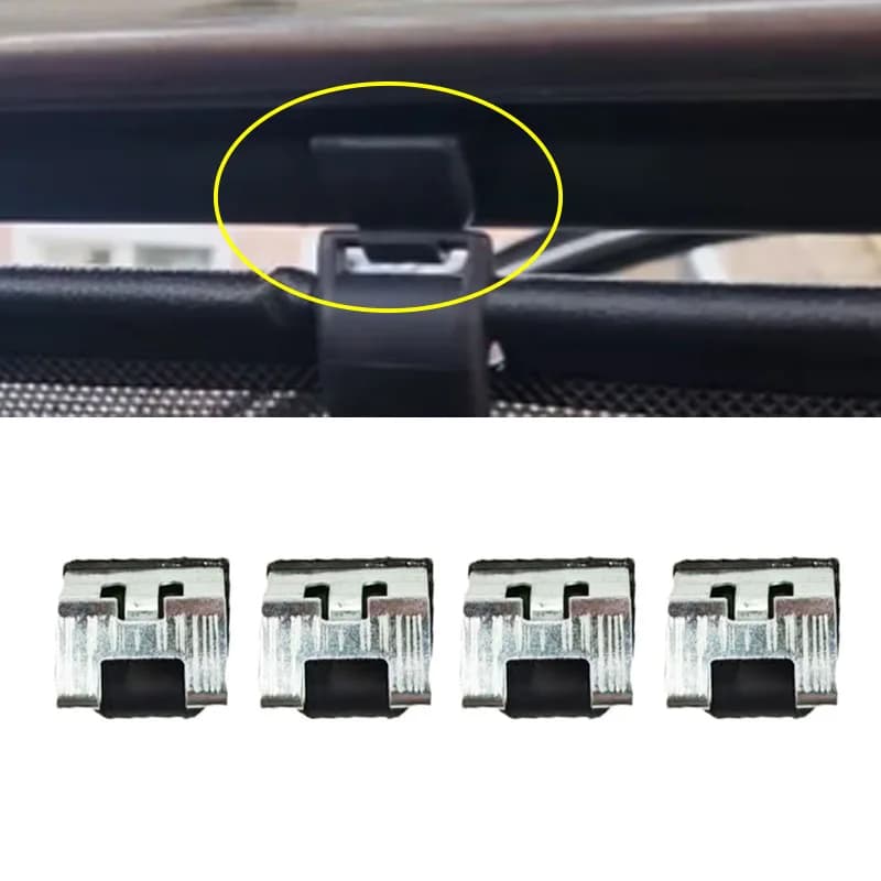 4X For Renault Megane 2 3 Fluence Laguna 2 Scenic Auto Tent Clip Late Door 8200163859 Fixing Support Pinze Auto Parts