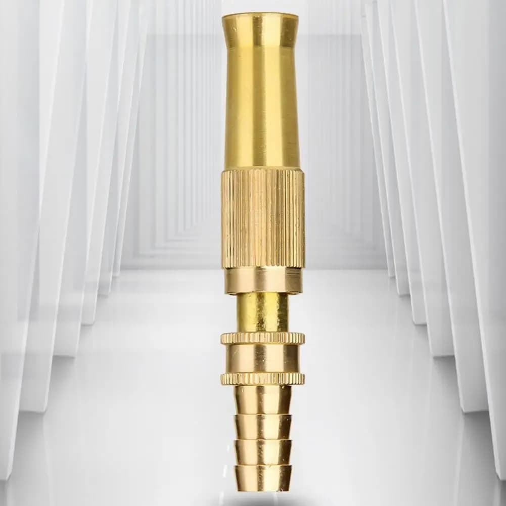 Adjustable Water Spray Nozzle Hose Nozzle Adjustable Spray Nozzle High Pressure Sprayer Heavy Duty Water Hose for Garden Lawn
