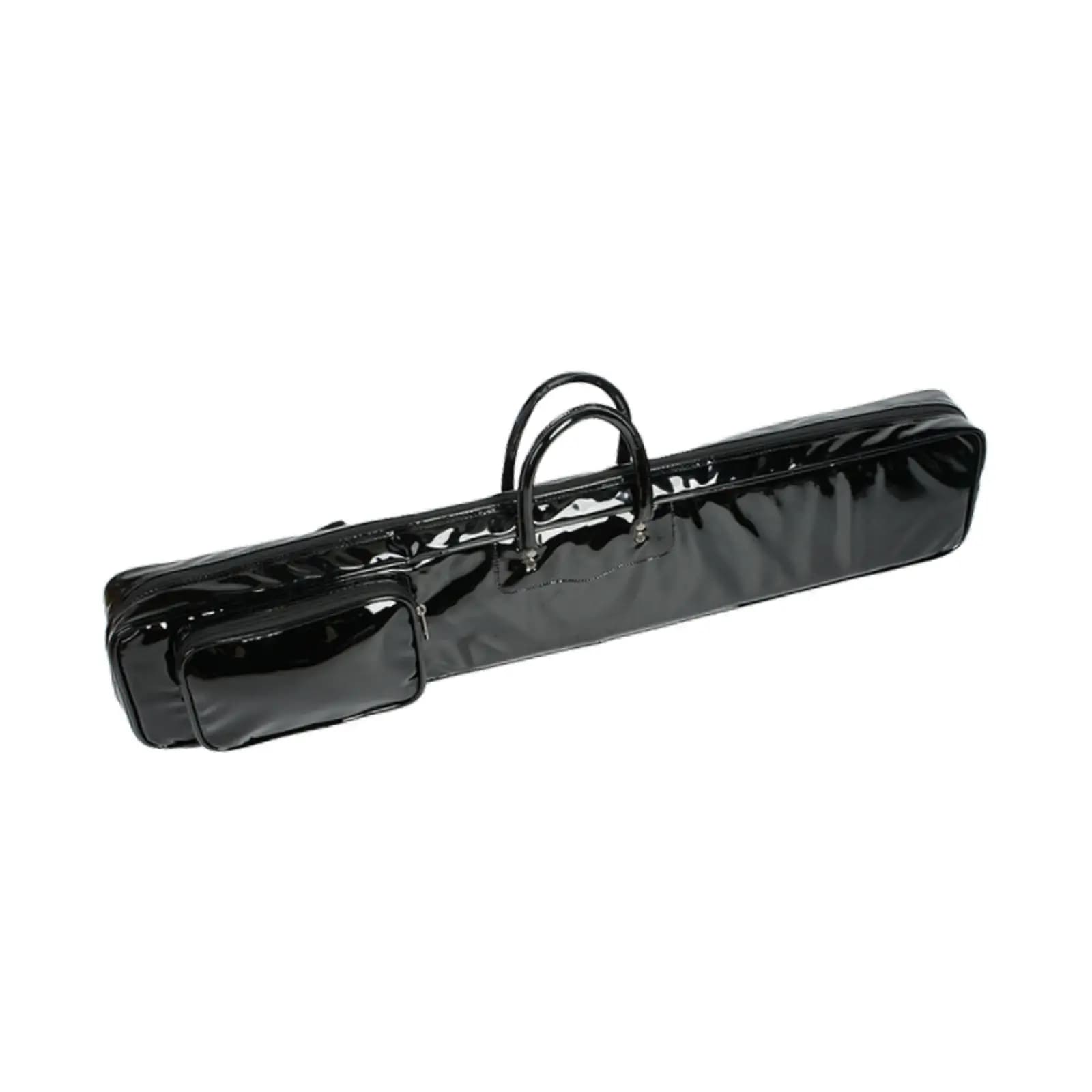 Borsa per stecche da biliardo 1/2, custodia protettiva impermeabile portatile per stecca da snooker, borsa a tracolla per principianti, uomini, appassionati, viaggiatori, adulti