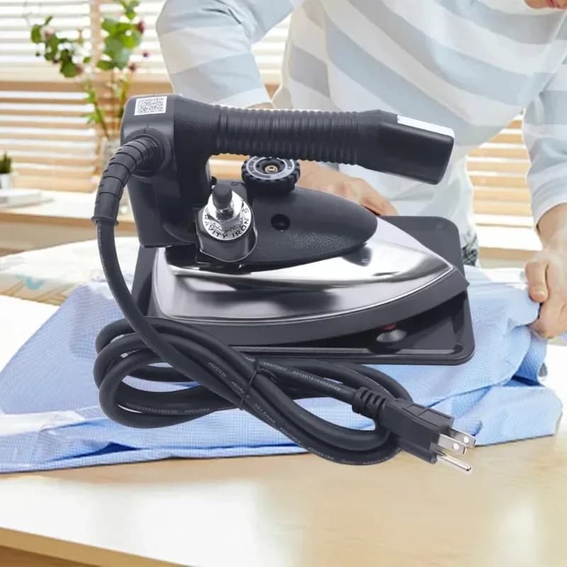 110V Industrial Steam Iron Gravity Iron for clothes with plate with non-stick rolled sole 1200W
