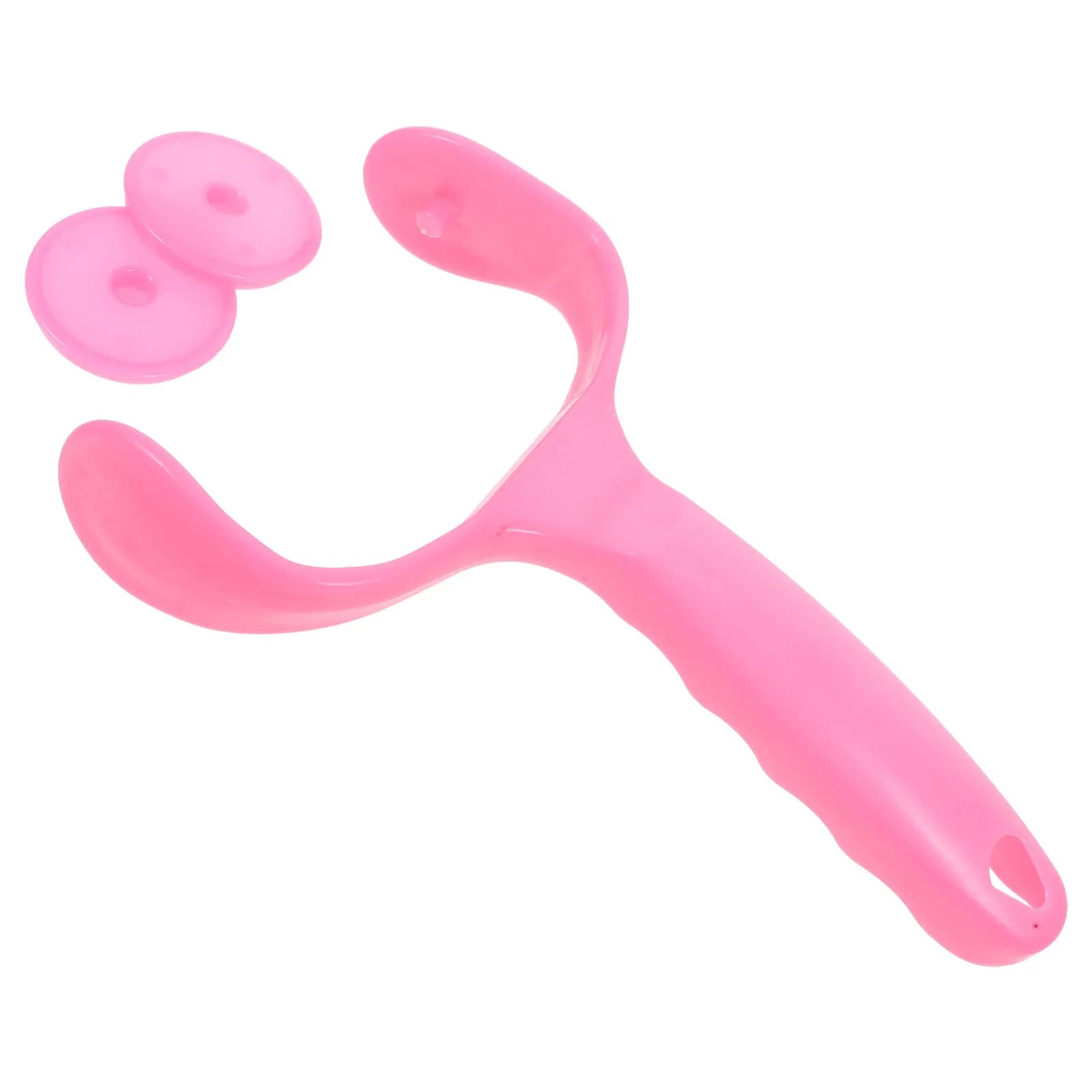 Set di 1 Manico per Rullo Levapelucchi da 10 cm, Compatibile, Ergonomico, in Plastica, per Rimozione Adesiva dei Pelucchi, Ricambio Facile da Montare, Lavabile