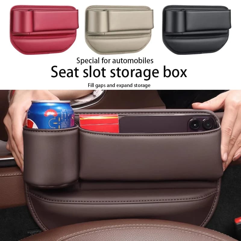 Per Porsche Cayenne Macan Panamera 958 992 Caymans 987 911 Boxster 986 Seggiolino auto Crevice Storage Organizer Box Gap Filler