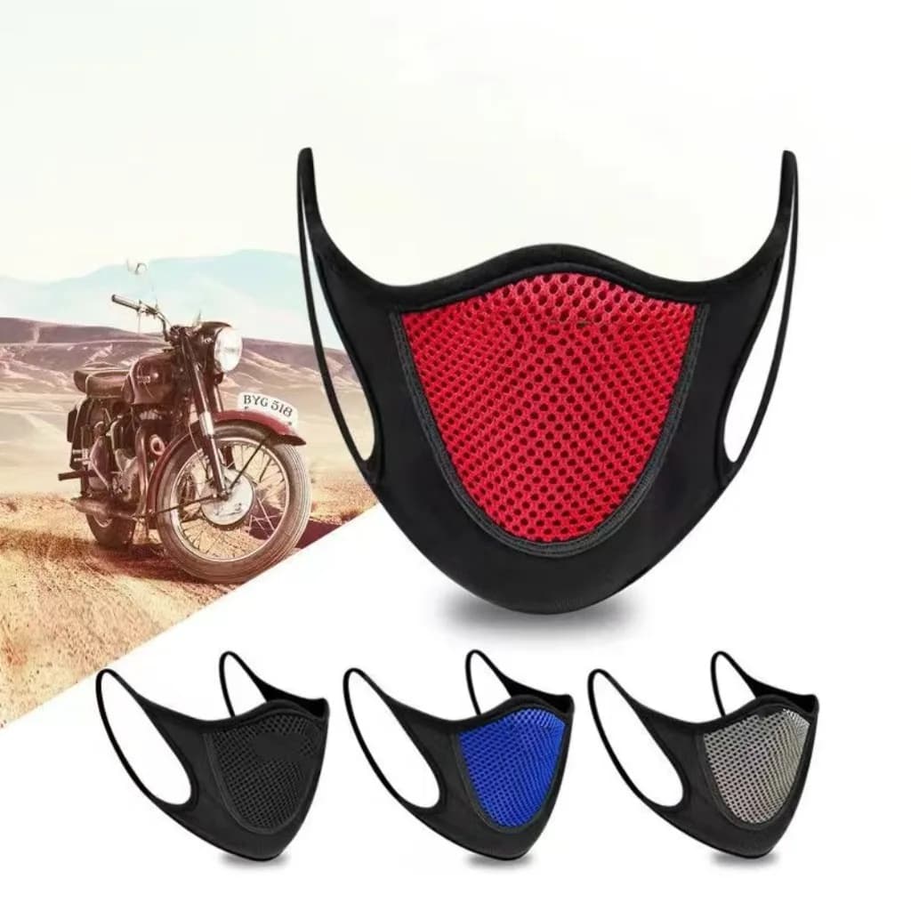 Maschera per il viso in rete traspirante Moda Uomo Donna Sport all'aria aperta Antipolvere Riutilizzabile Protezione UV Anti Polline Earloops Maschera da escursionismo