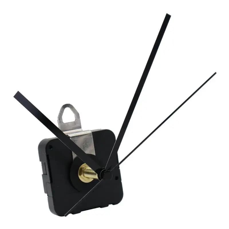 Replacement Set for Fa-da-Te Wall Clock Mechanisms, Aluminium Hands, Silent Movement for Mechanical Clocks