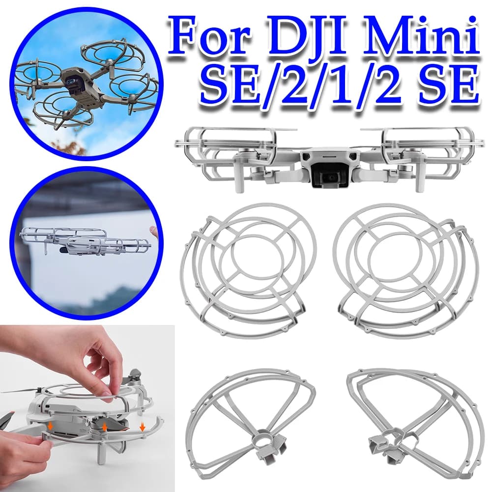 Protezione dell'elica gabbia di protezione leggera protezione della lama dell'elica accessori per droni Anti-collisione per DJI Mini SE/2/1/2 SE