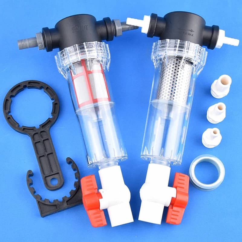 10 ~ 200 Mesh Pagoda Pipe Water Filter Fish Tank Large Flux Prefilter For Home Use Water Pipe Valve Filter Impurity