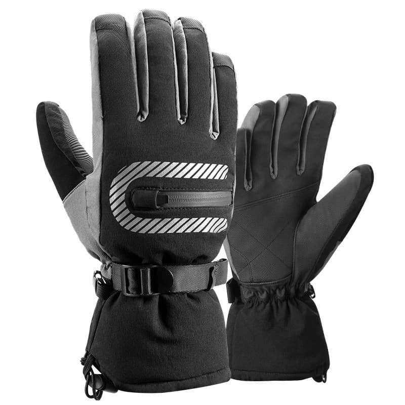 Guanti ispessiti a doppio strato, sci, equitazione, sport motociclistici, caldi, impermeabili e resistenti al freddo, uomini e donne in inverno