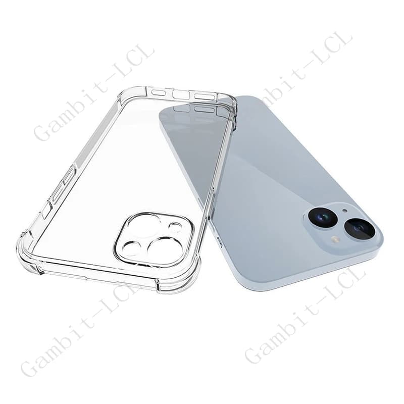 For IPhone 13 11 12 16 16e 14 Plus 15 Pro Xs Max 15 Plus 12 Mini XR SE 2022 Smartphone Phone Protective Back Shell Soft TPU Case