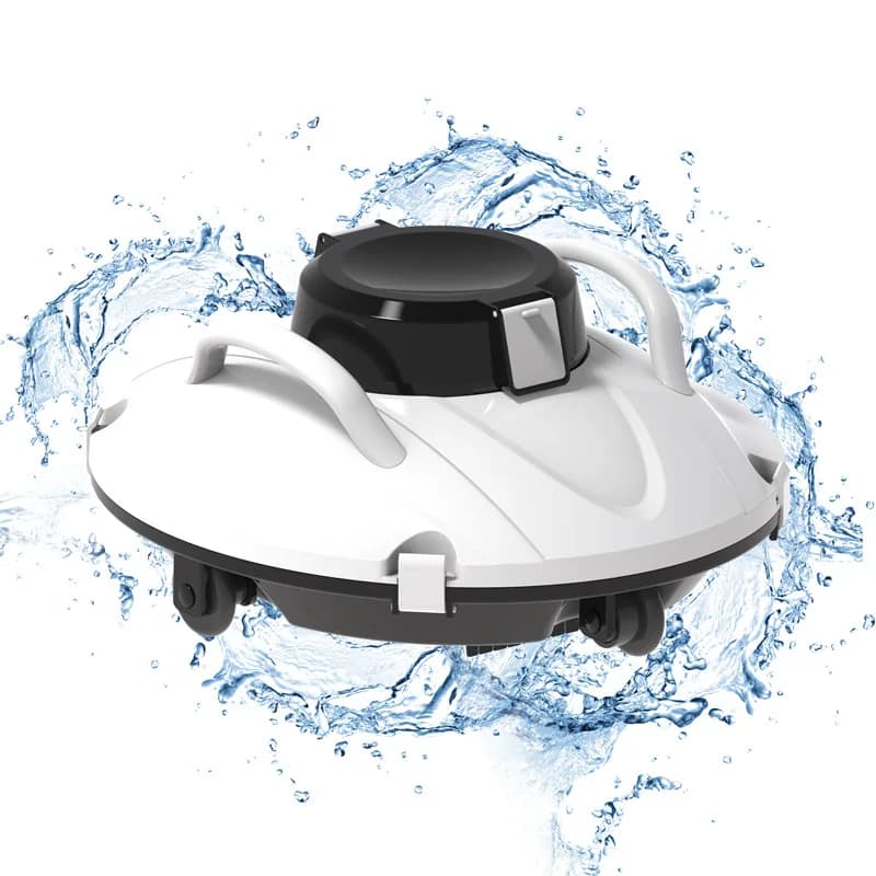 Robot Aspirapolvere Subacqueo Intelligente Wireless da 90 Minuti, Robot Automatico per Piscina