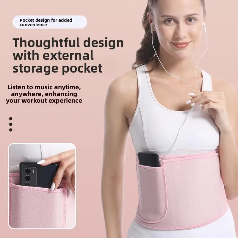 Women's Fitness Belt for Sweat and Weight Loss, Abdominal Support for Running, Southoriferous Belt