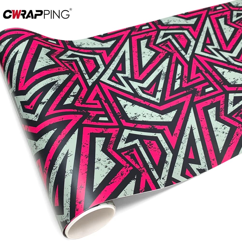 Car Sticker Vinyl Paper for Car Camouflage Motorcycle Helmets Motorcycles Vehicle Stickers Tuning Auto Accessories Body Covering