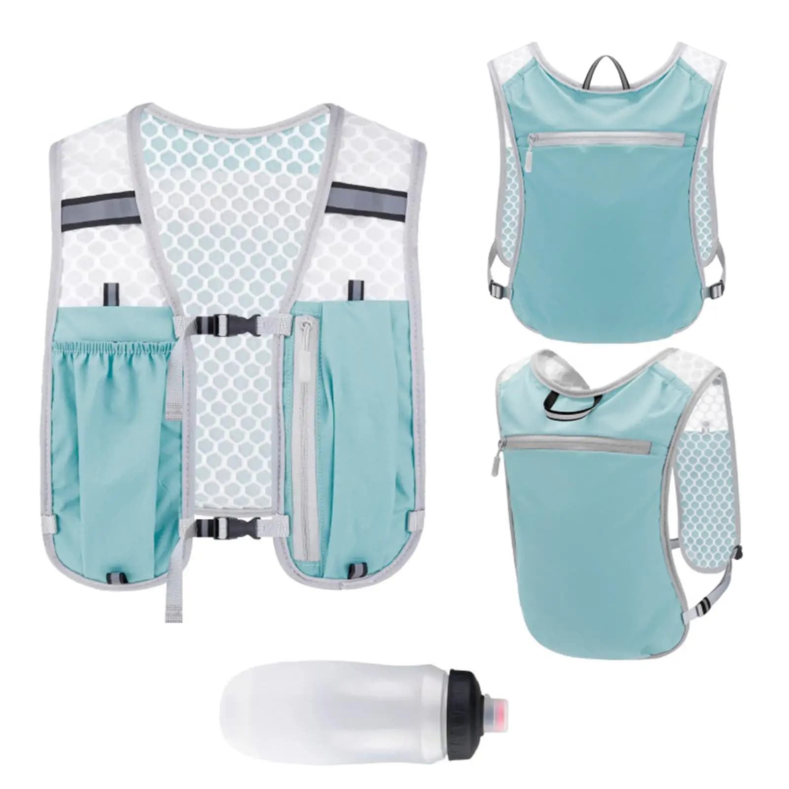 Skirts for Running, Lightweight Backpack with Water Bottle for Trail Running, Mountaineering, Camping, Hiking, Cycling