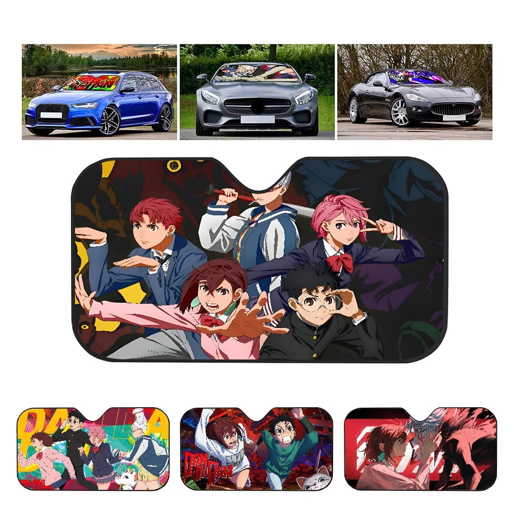 Anime D-dandadan Finestrino dell'auto Parasole Parabrezza Protezione anti-UV Parabrezza anteriore posteriore Blocco Copertura Visiera Accessori