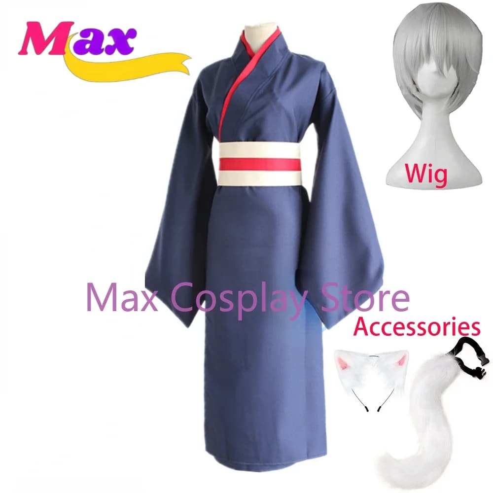 Max Anime Tomoe Kimono Costumi Cosplay per adulti Kamisama Love Set completo di vestiti uniformi Cos
