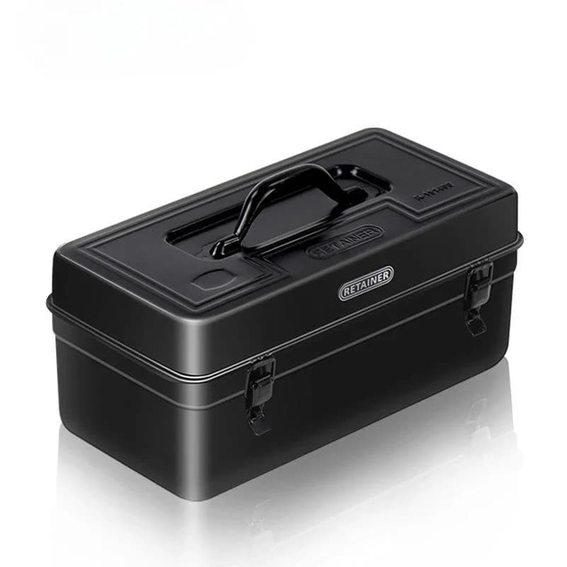 Robust and durable thickened iron handheld tool case multifunction toolbox repair toolbox Hardware Home Waterproof