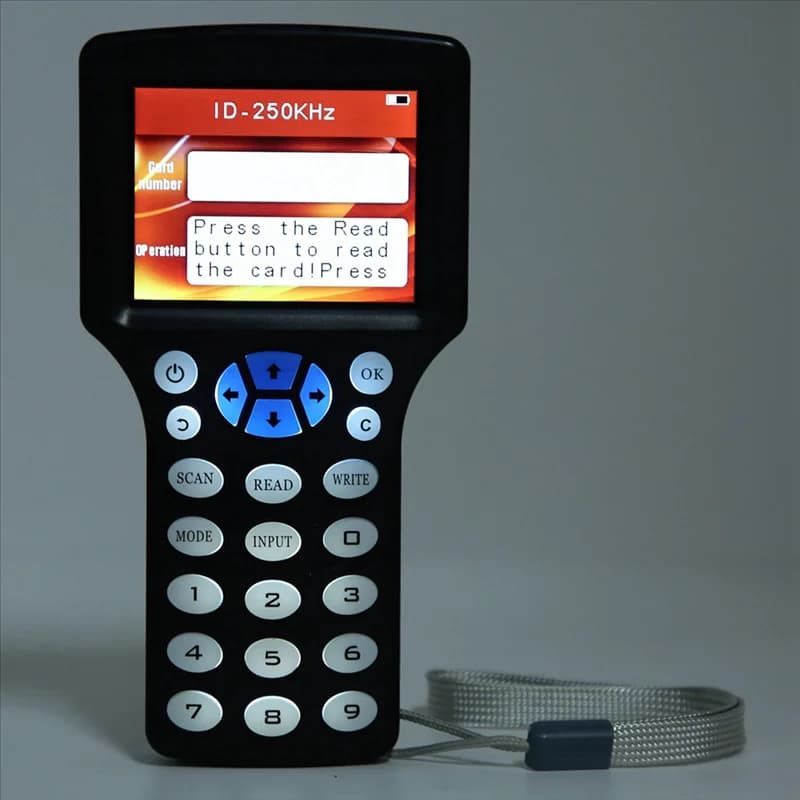 Duplicatore per lettore di smart card NFC RFID a frequenza B29C-10 + replicatore di chiavi per fotocopiatrici RFID 5XCUID 125K 13,56 Mhz