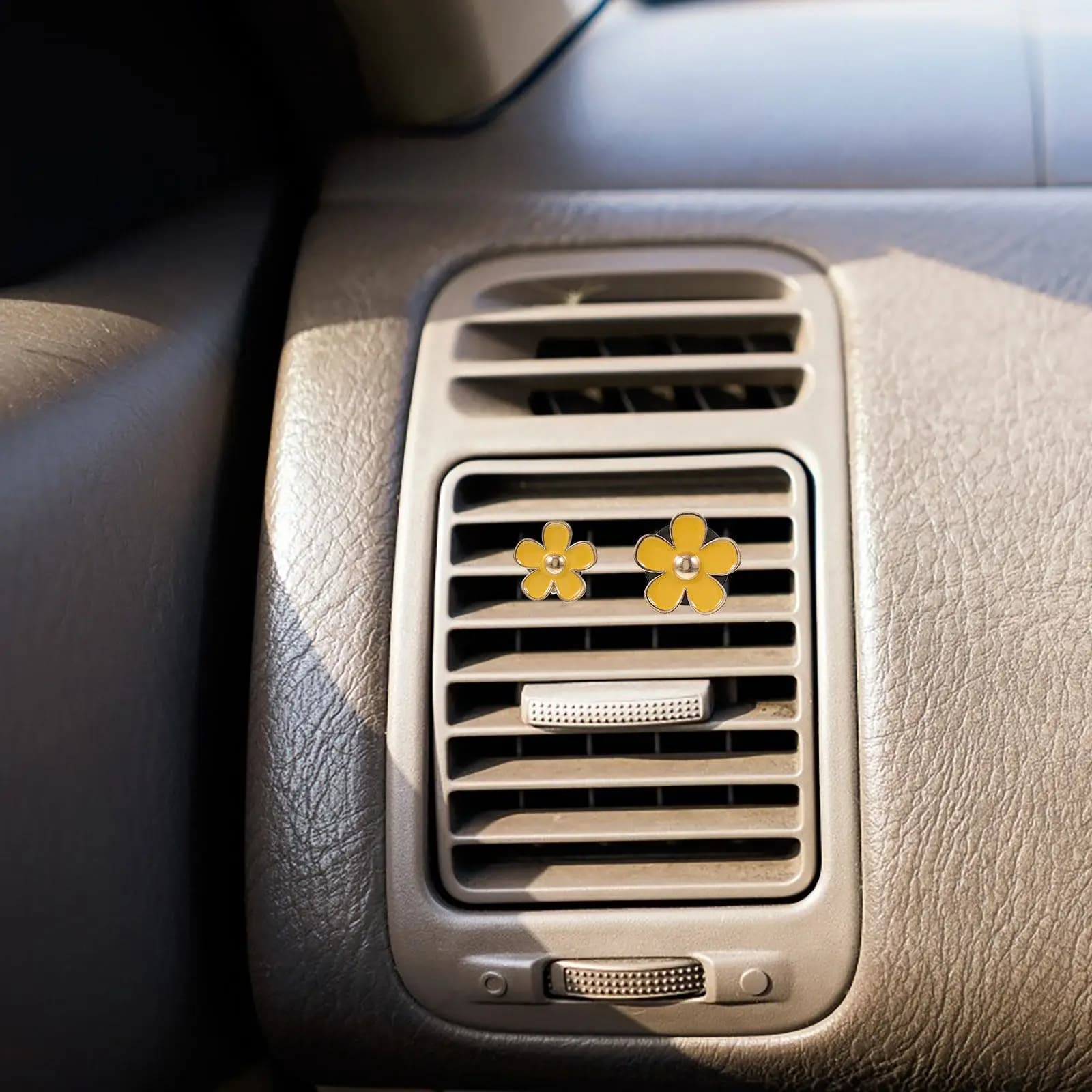 4 pezzi di decorazioni per auto, deodoranti per auto a lunga durata, clip per prese d'aria, accessori per interni