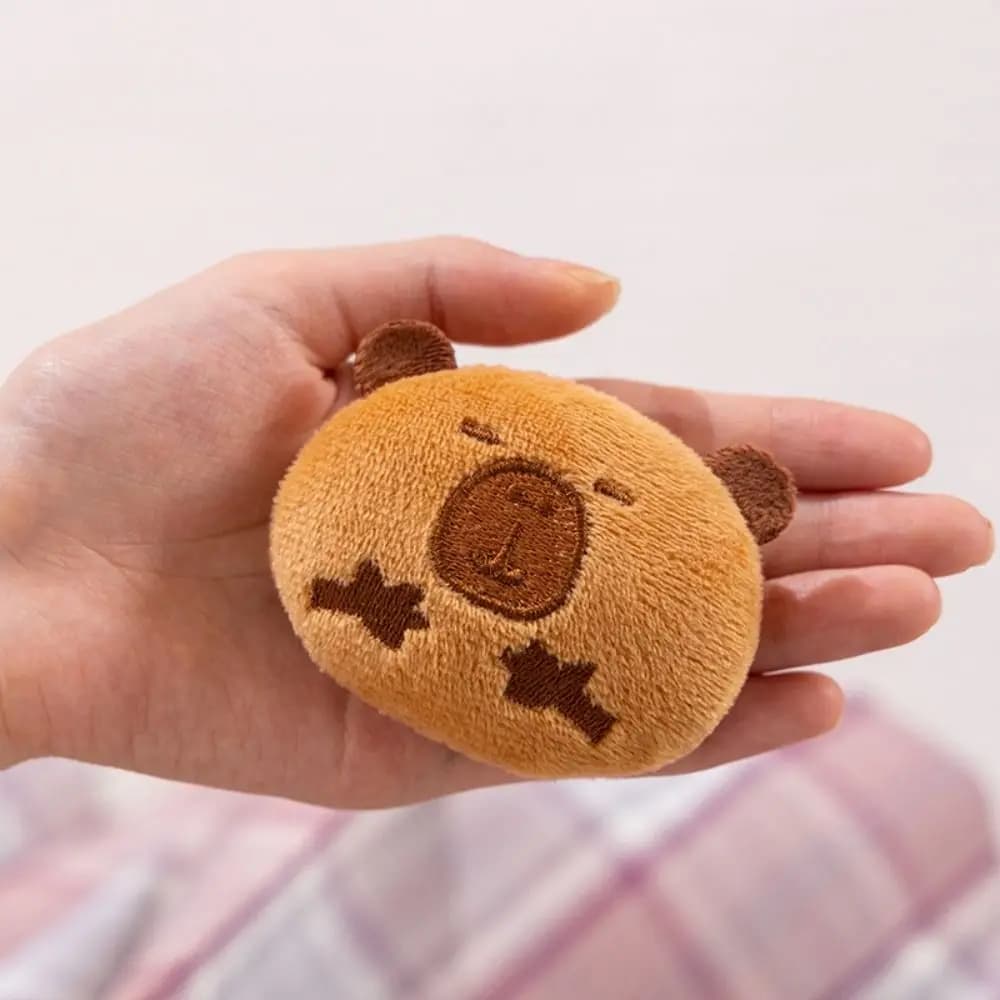 Creativo Cartone Animato: Borsa di Snack a Forma di Capibara, Pane Morbido per un Sonno Rilassante, Regalo di Compleanno, Decorazione per la Casa