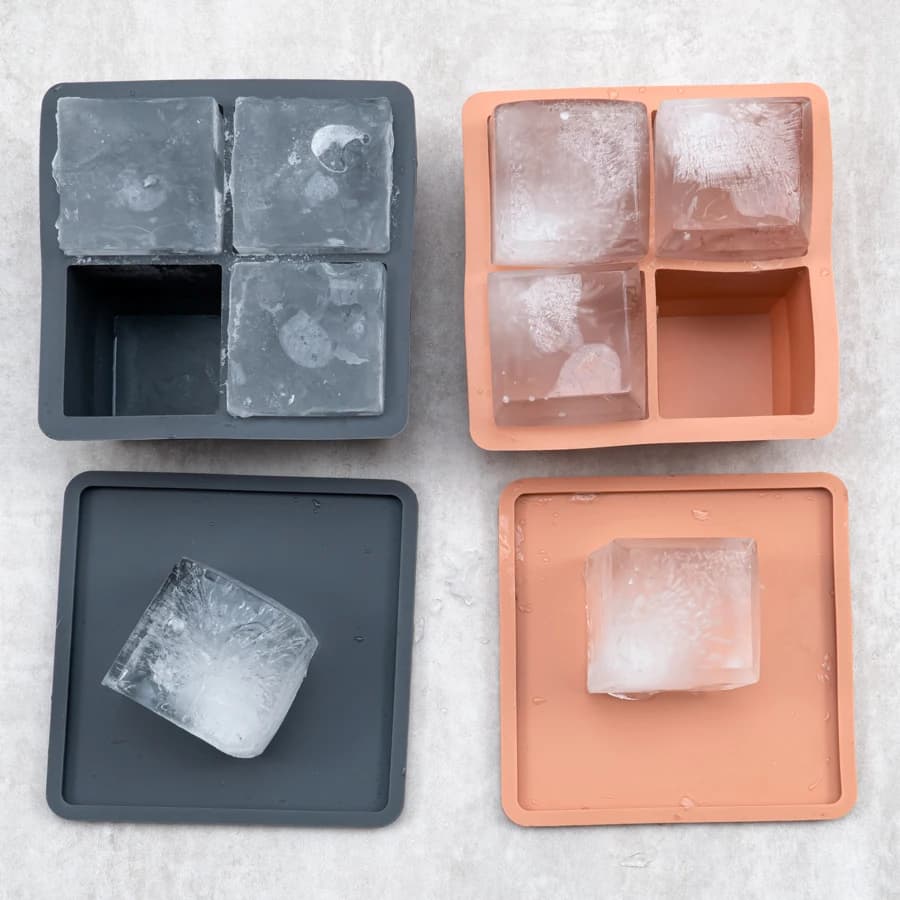 Nuovo Design perfetto cubetto di ghiaccio stampi per cubetti di Silicone stampi per alimenti per bambini conservazione degli alimenti snack contenitore ciotola in Silicone roba per bambini