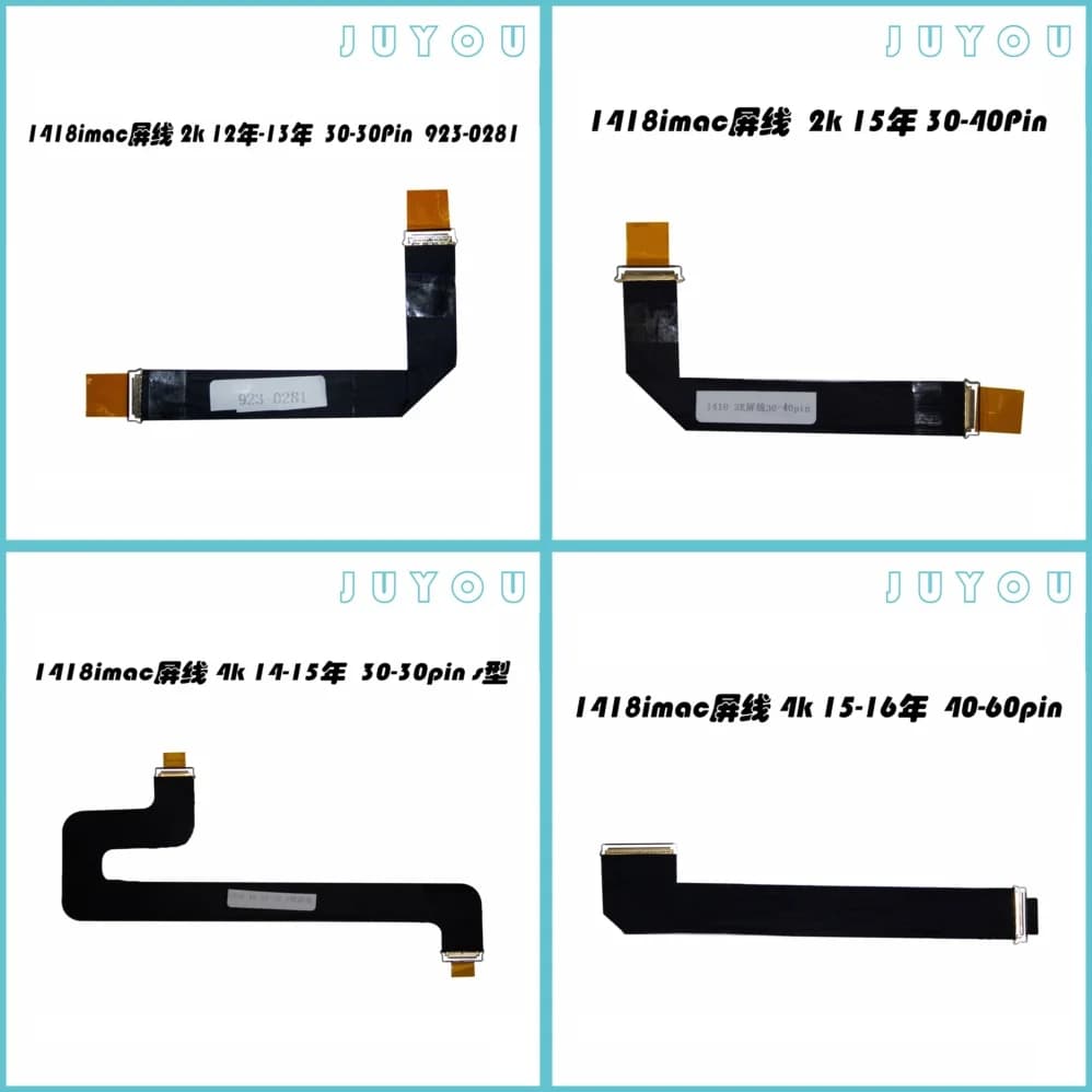 Cavo Flessibile per Schermo LCD Compatibile con Apple iMac A1418, Ricambio per Display iMac 21.5 Pollici 2012 2013