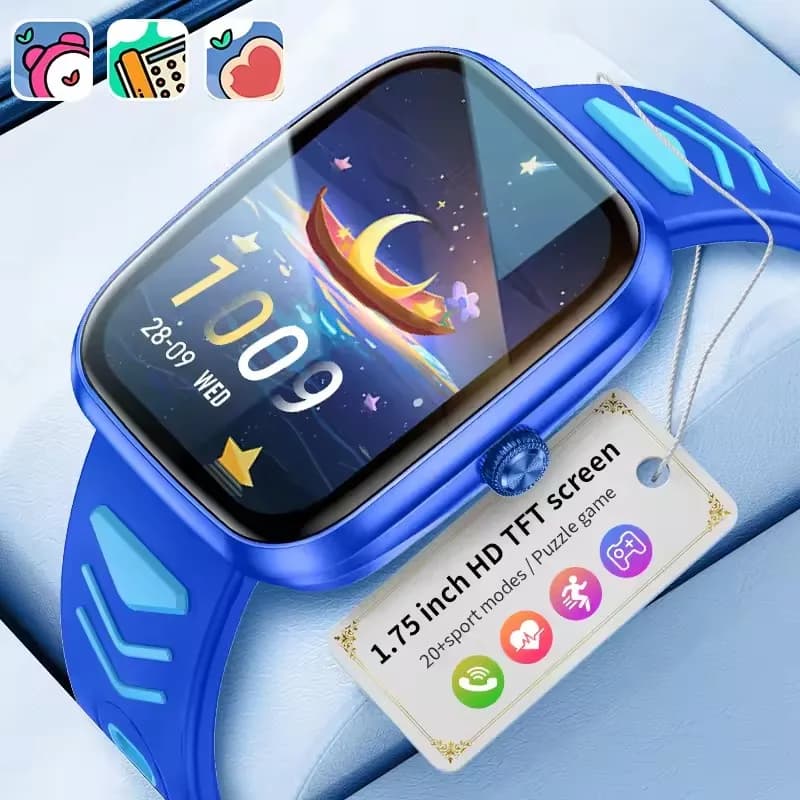 Kids Girls Present Smart Watch Ftiness Tracker Call Bluetooth Smart Watch Man Women's Watch Waterproof Pedometer